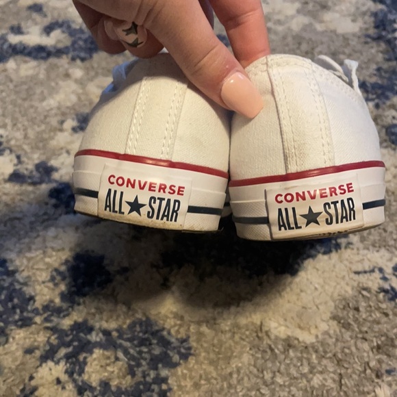 White Converse - Picture 2 of 3
